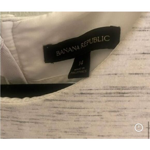 #137 BANANA REPUBLIC Stretch Sleeveless Summer Dress - Picture 6 of 6